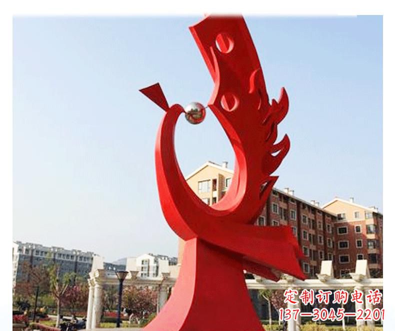 湖南不锈钢公园凤凰雕塑