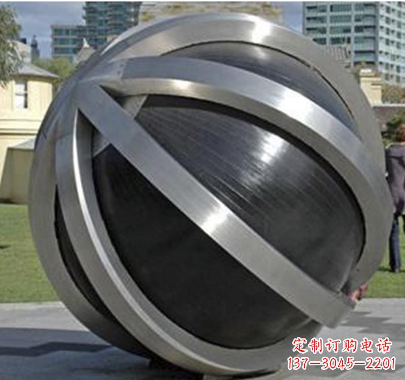 湖南不锈钢公园红灯笼雕塑