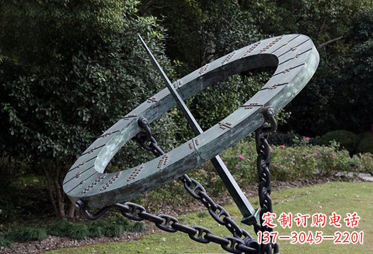 湖南不锈钢广场日晷雕塑