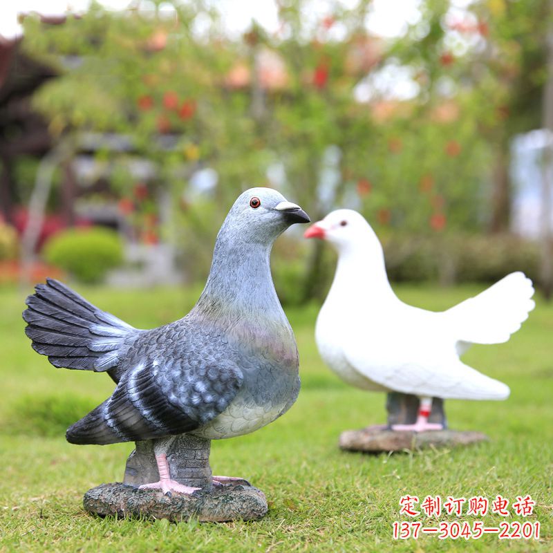 湖南不锈钢和平鸽雕塑