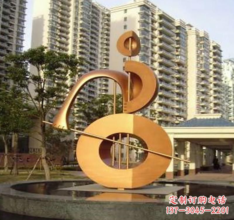 湖南不锈钢葫芦乐器雕塑