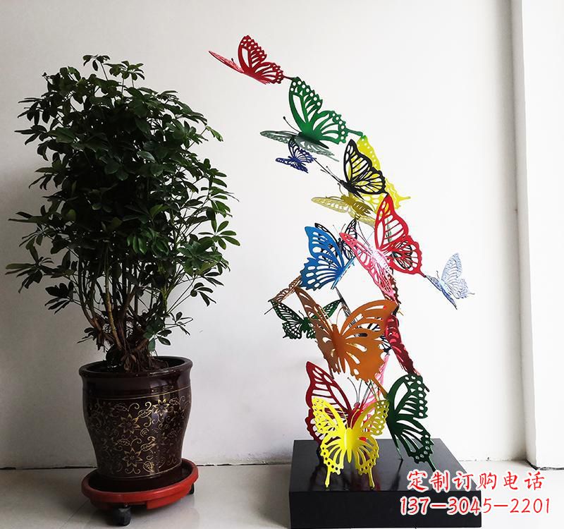 湖南不锈钢蝴蝶雕塑