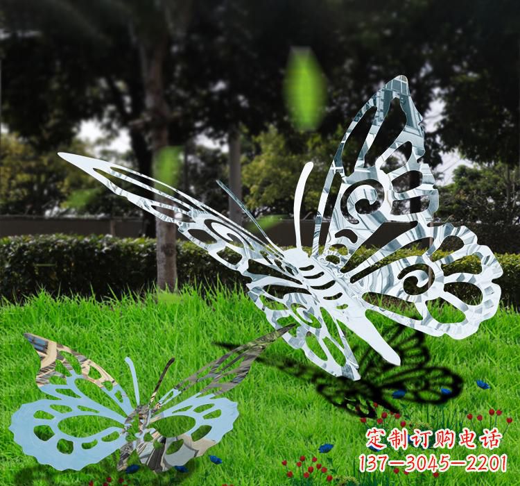 湖南不锈钢蝴蝶雕塑艺术的美丽诠释
