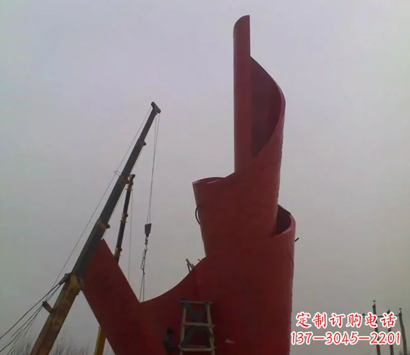 湖南不锈钢火炬雕塑