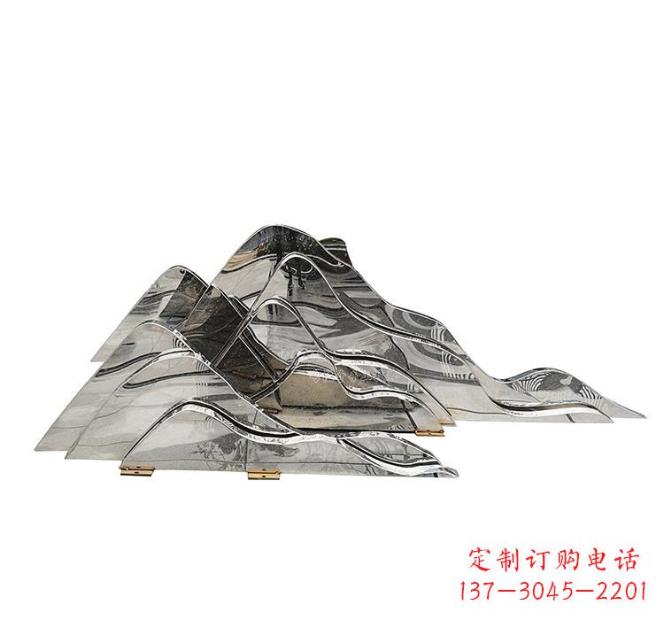 湖南不锈钢假山雕塑