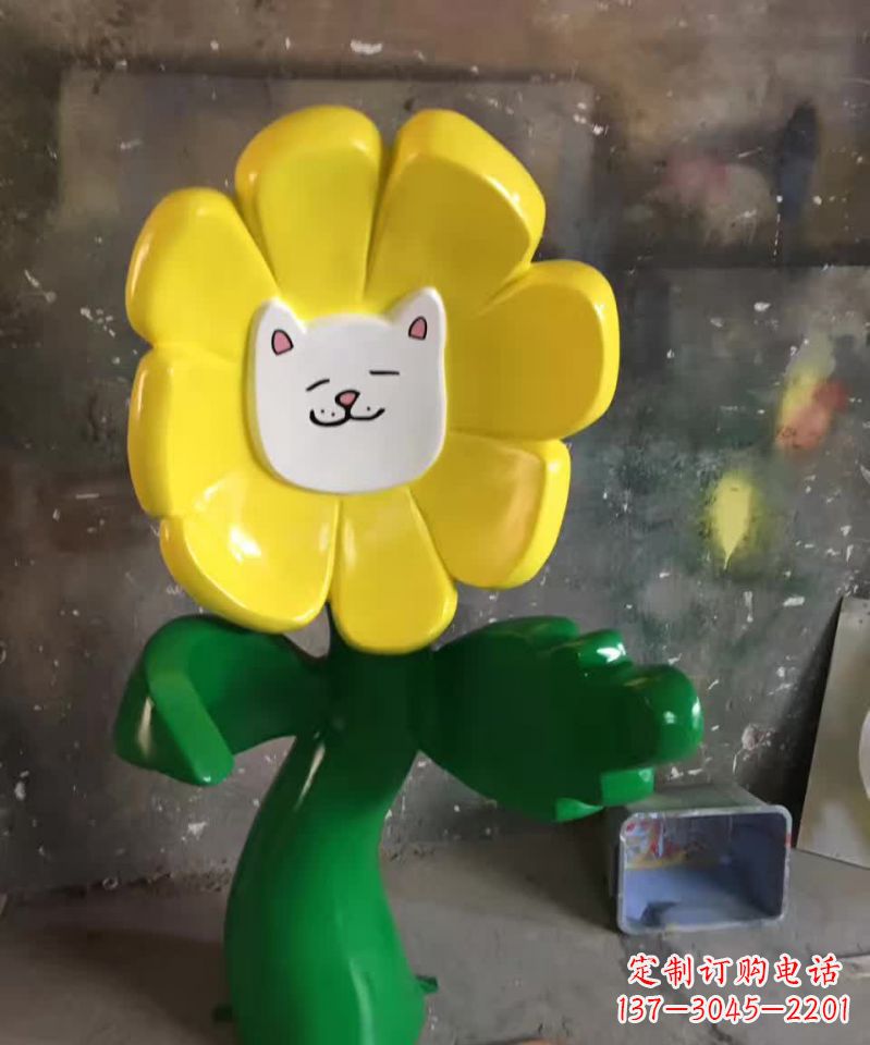 湖南不锈钢景观太阳花雕塑