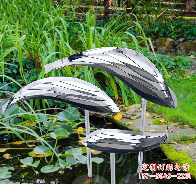 湖南不锈钢景区动物鱼雕塑
