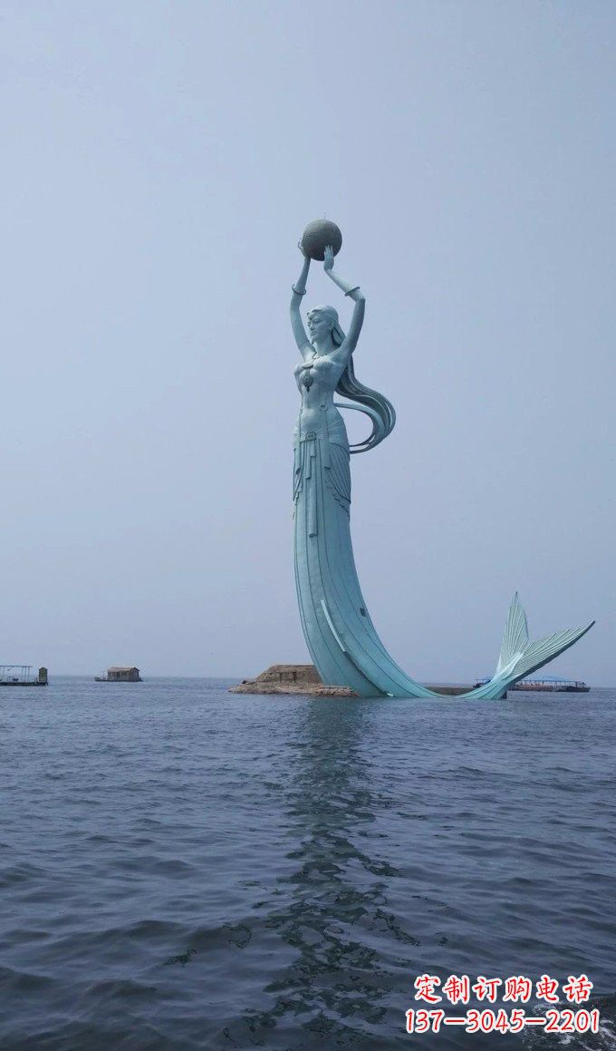 湖南不锈钢景区大型美人鱼雕塑