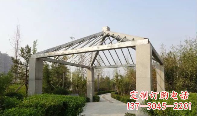 湖南不锈钢凉亭公园景观雕塑