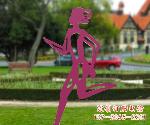 湖南精美不锈钢女人雕塑