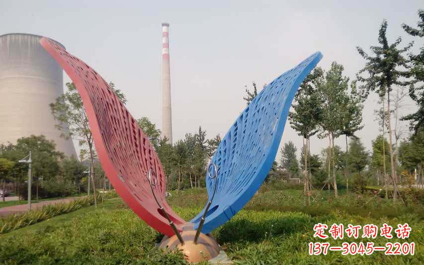 湖南不锈钢镂空七星瓢虫雕塑