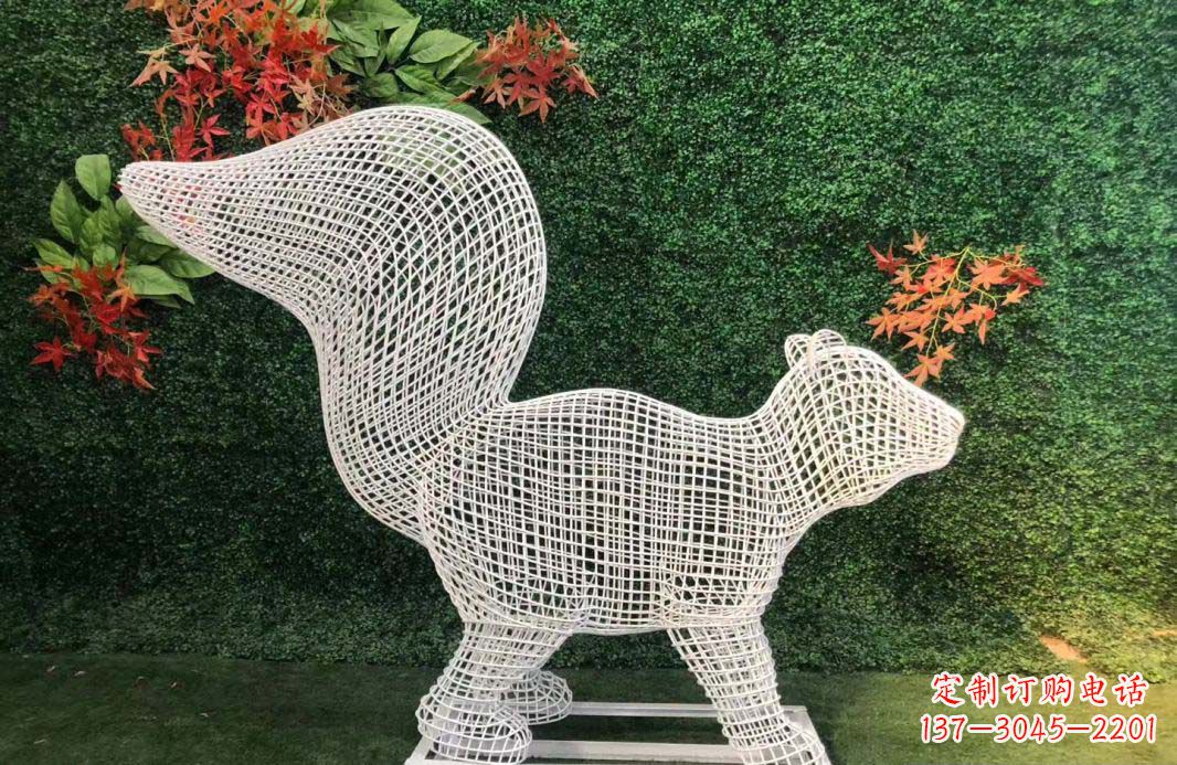 湖南不锈钢松鼠雕塑艺术与精美结合