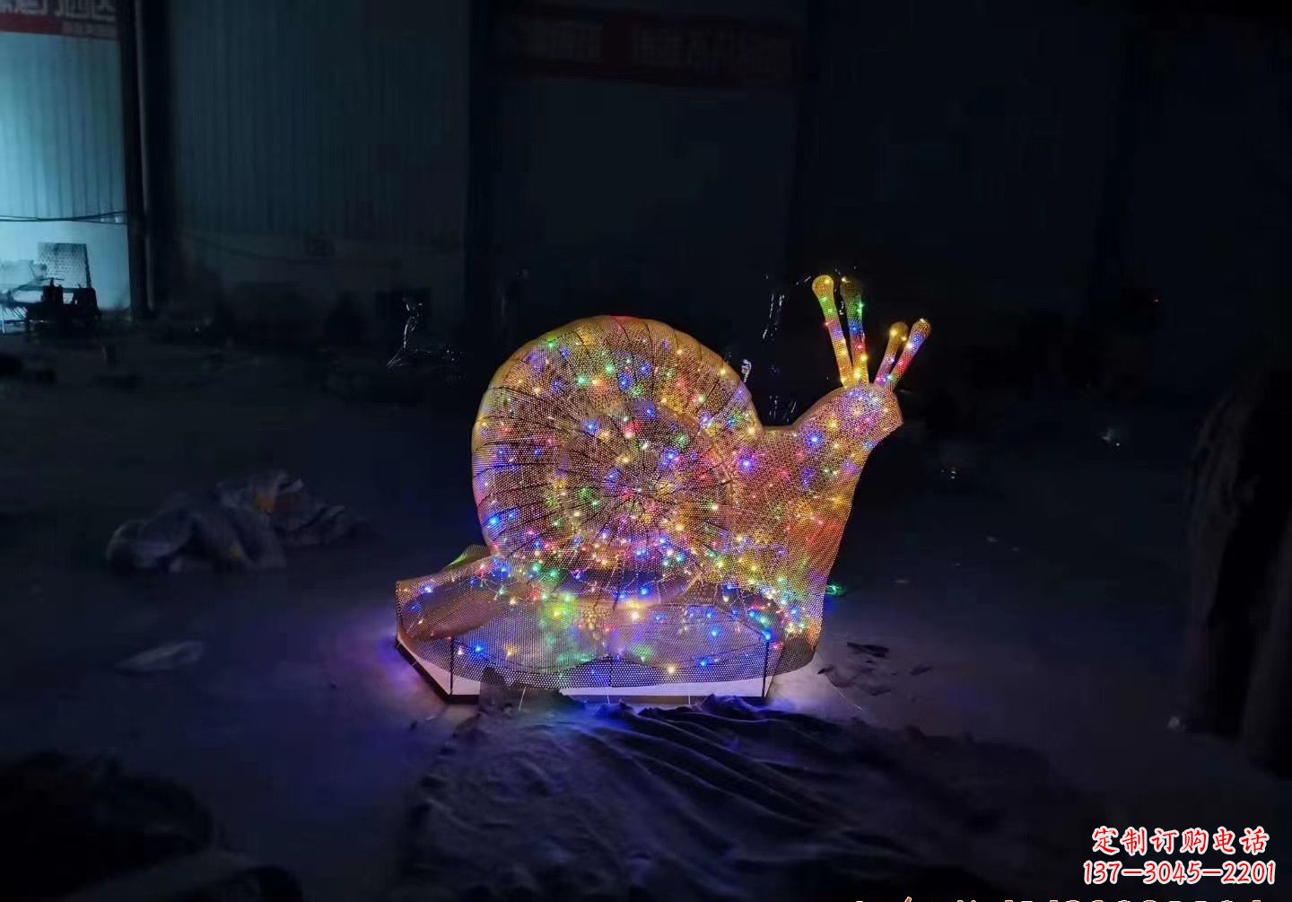 湖南不锈钢镂空蜗牛雕塑222