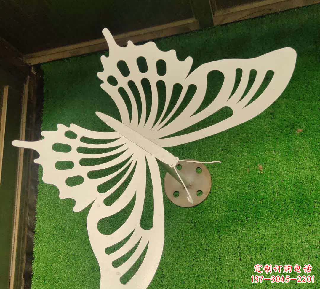 湖南不锈钢镂空艺术蝴蝶雕塑