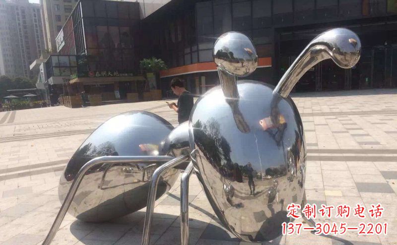 湖南不锈钢蚂蚁景观雕塑