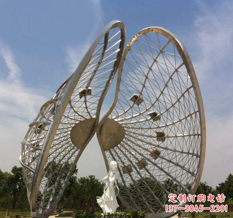 湖南不锈钢美陈贝壳雕塑精美的艺术品