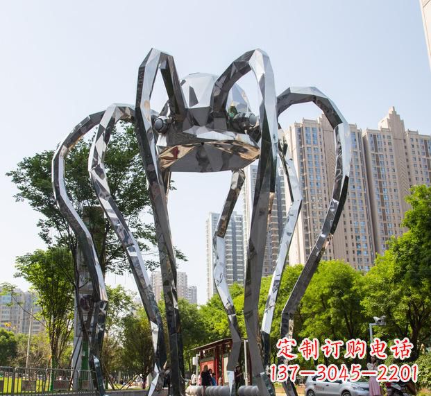 湖南精致的不锈钢螃蟹雕塑
