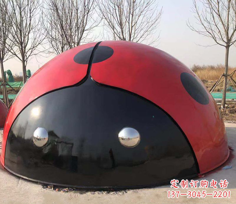 湖南不锈钢瓢虫雕塑