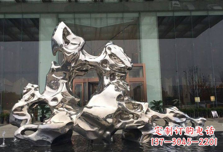 湖南不锈钢企业太湖石雕塑