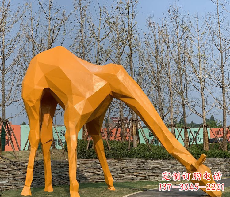湖南不锈钢雕刻的精美动物雕塑