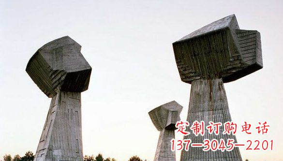 湖南不锈钢拳头力量雕塑