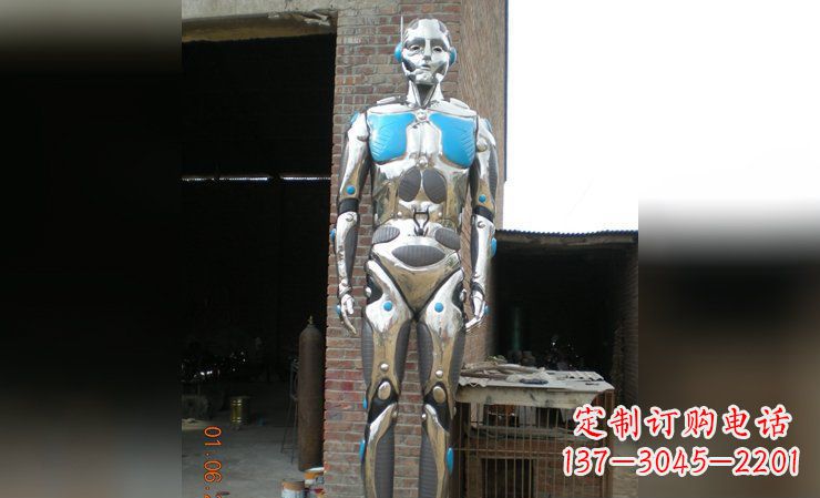 湖南不锈钢人体雕塑
