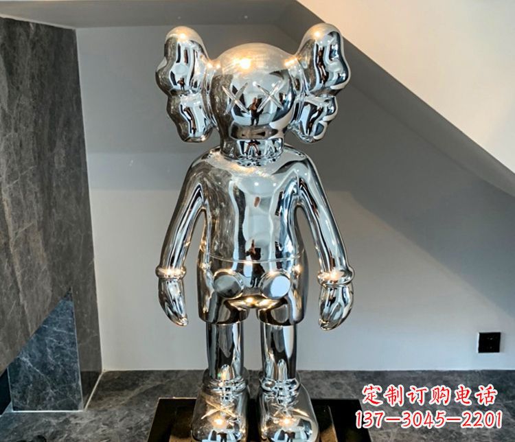 湖南精致的不锈钢机器人雕塑