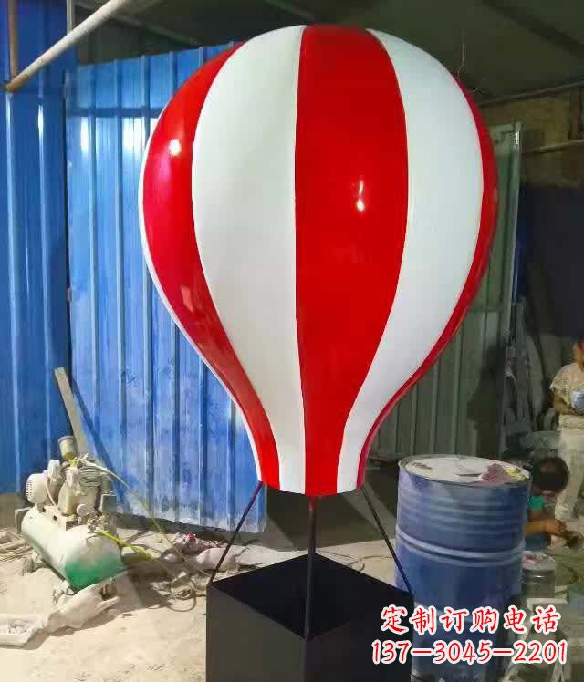 湖南新题目美丽的不锈钢气球雕塑