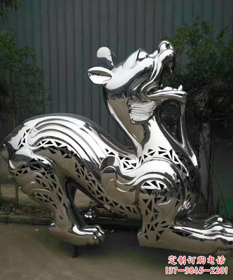 湖南不锈钢麒麟象征着祥和与美好