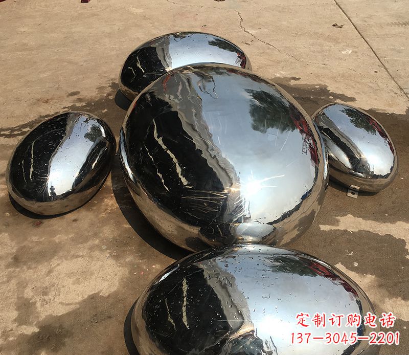 湖南不锈钢水滴抽象雕塑