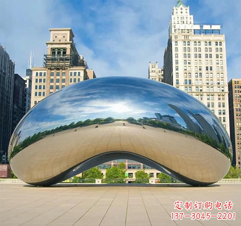 湖南不锈钢水滴艺术雕塑