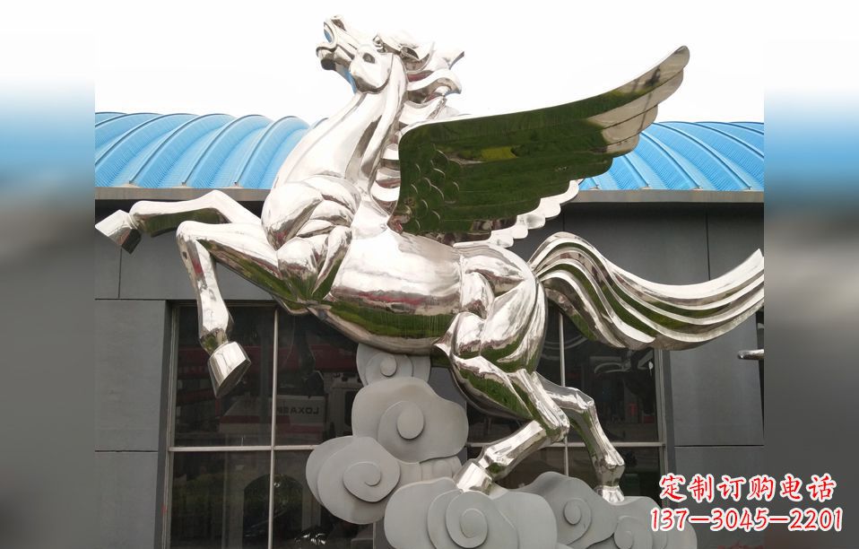 湖南不锈钢飞马雕塑艺术的精髓