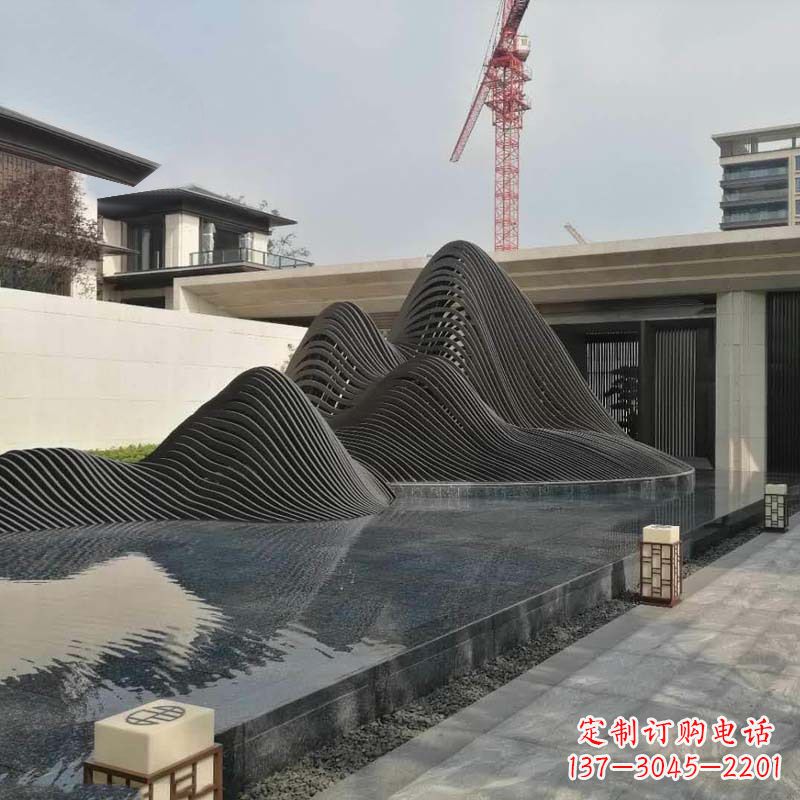 湖南不锈钢铁艺假山