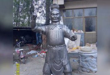 湖南不锈钢四大天王雕塑神圣守护者