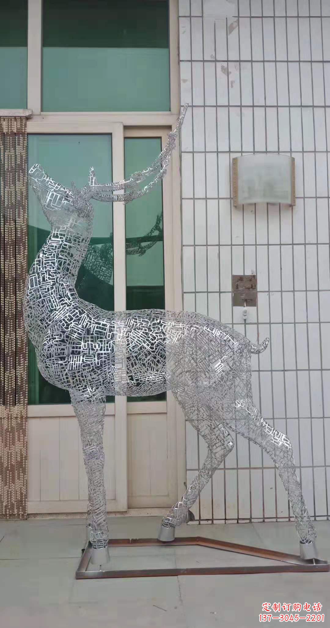 湖南不锈钢铁艺动物雕塑——艺术与自然的完美结合