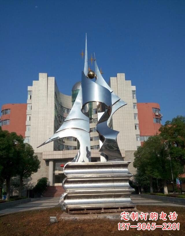湖南不锈钢书籍雕塑艺术与文化的结合