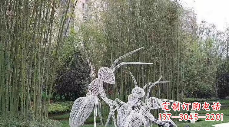 湖南不锈钢艺术蚂蚁雕塑