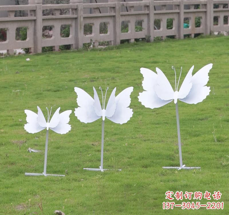 湖南不锈钢艺术之美蝴蝶雕塑