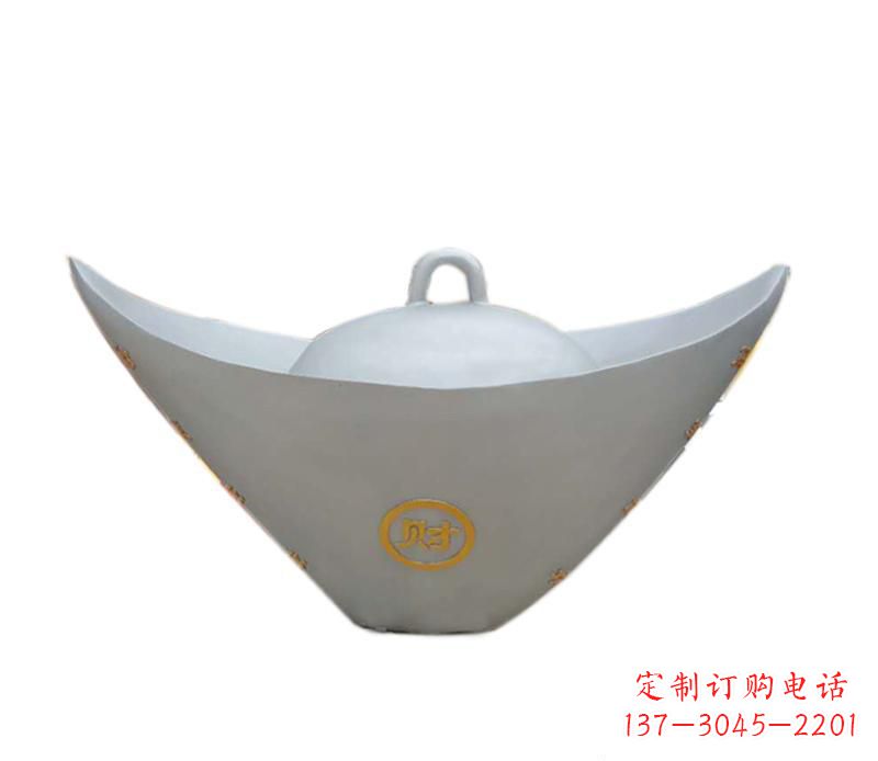 湖南非凡的不锈钢元宝雕塑