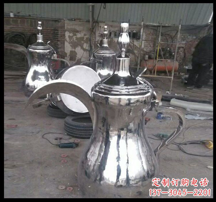 湖南不锈钢酒壶雕塑传承古典艺术
