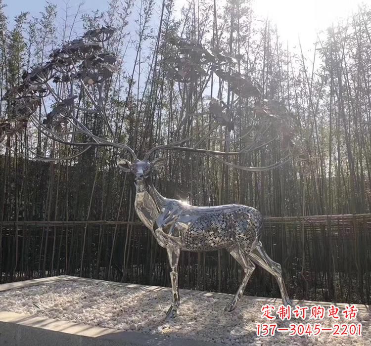 湖南不锈钢动物雕塑精美的艺术作品