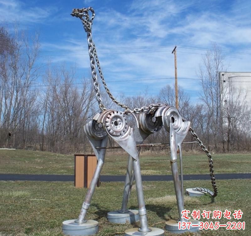 湖南不锈钢恐龙雕塑集艺术与自然于一体