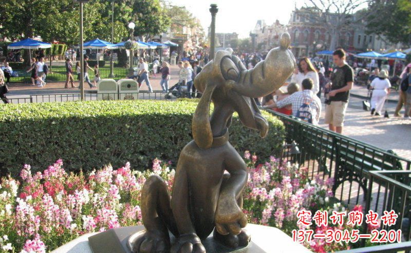 湖南动物铜雕精美而细致