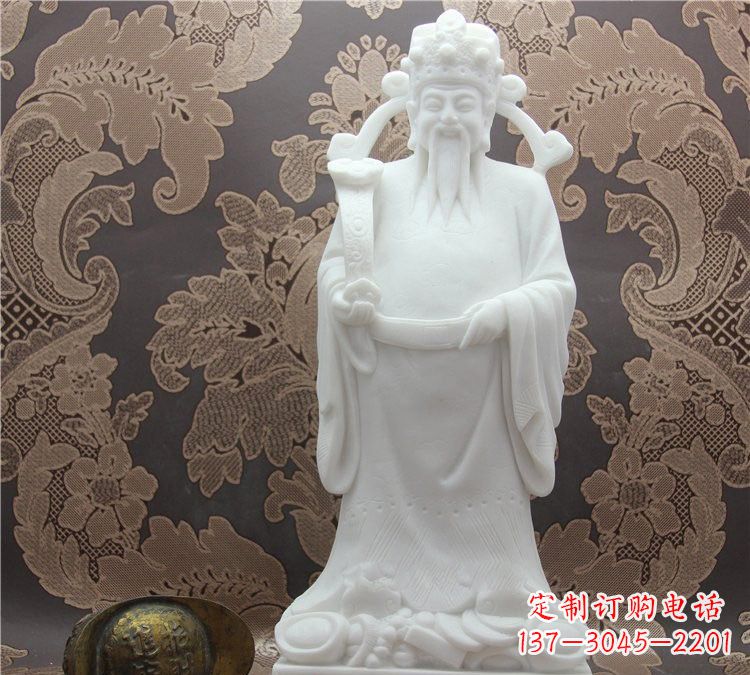 湖南财神雕塑祈求财富幸福