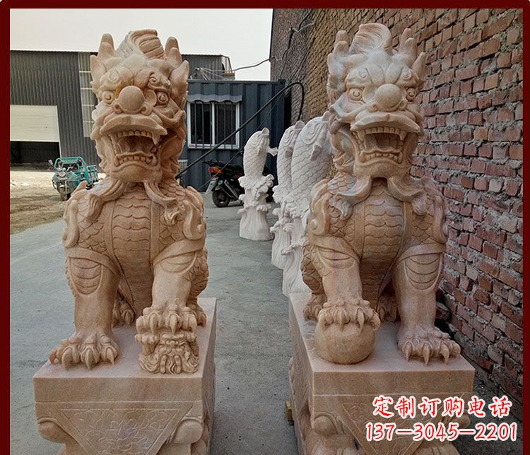 湖南麒麟门口雕塑——传承古老文化的精灵