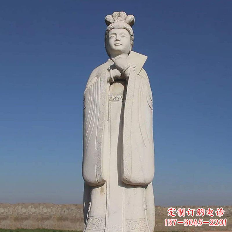 湖南蔡文姬——象征着东汉文学荣耀的雕像