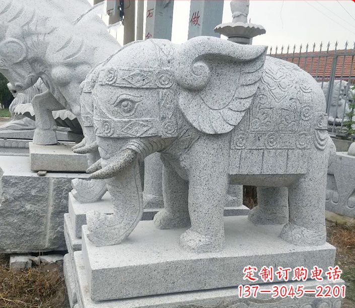 湖南藏传佛教大象雕塑
