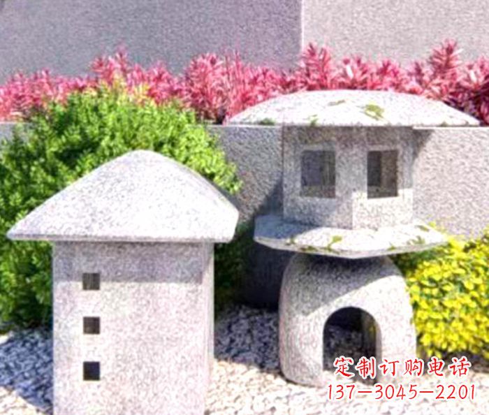 湖南草坪大理石石灯雕塑的传统文化