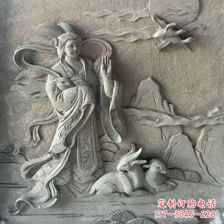 湖南月神太阴星君嫦娥雕塑