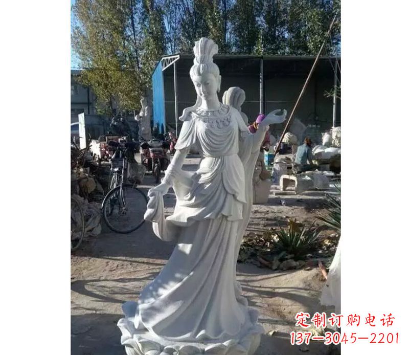 湖南传奇女神嫦娥的雕塑